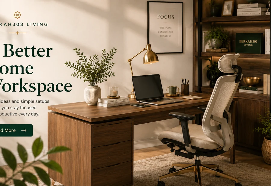 Membuat Workspace Rumah Lebih Nyaman dan Fokus