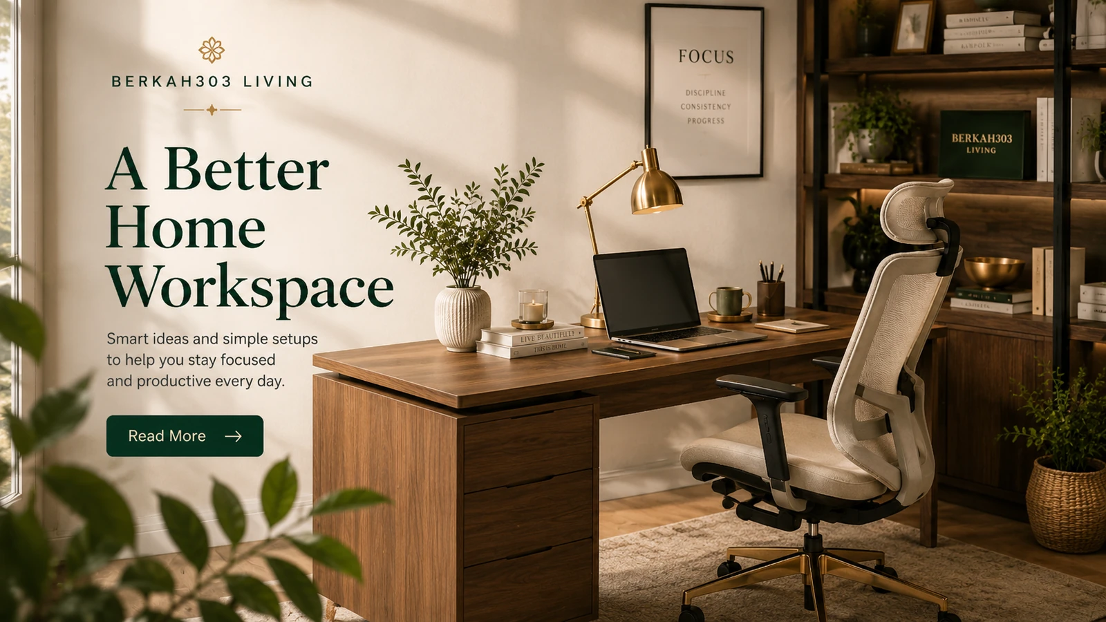Membuat Workspace Rumah Lebih Nyaman dan Fokus